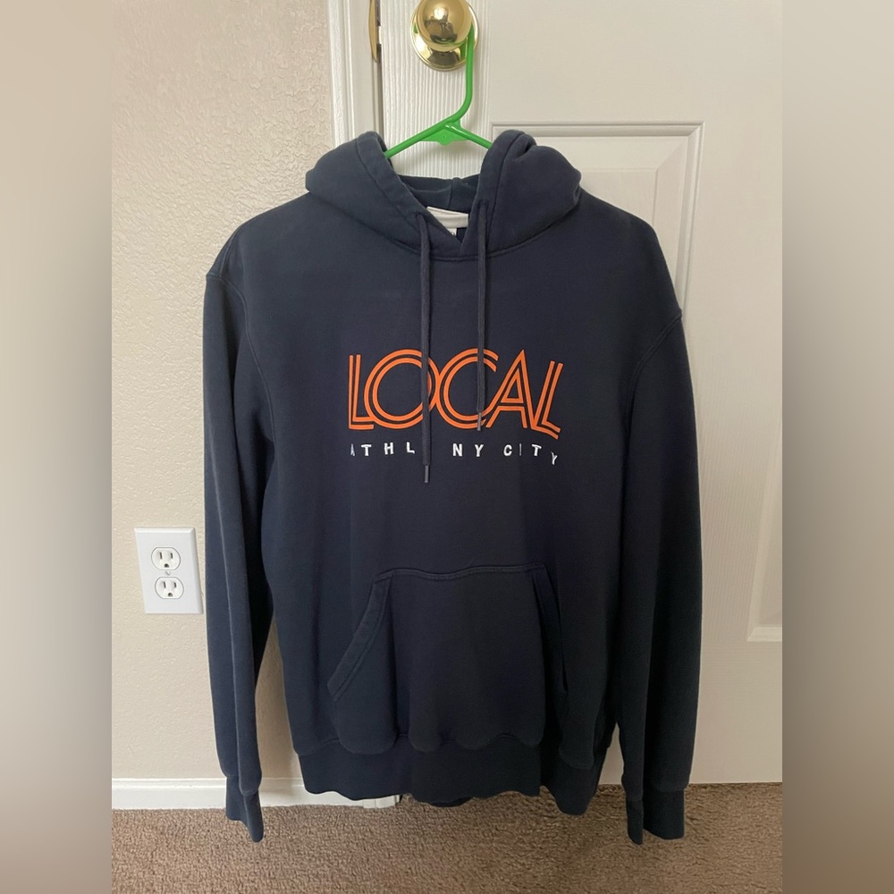 H&M Hoodie Local/ Dark Blue/ Medium